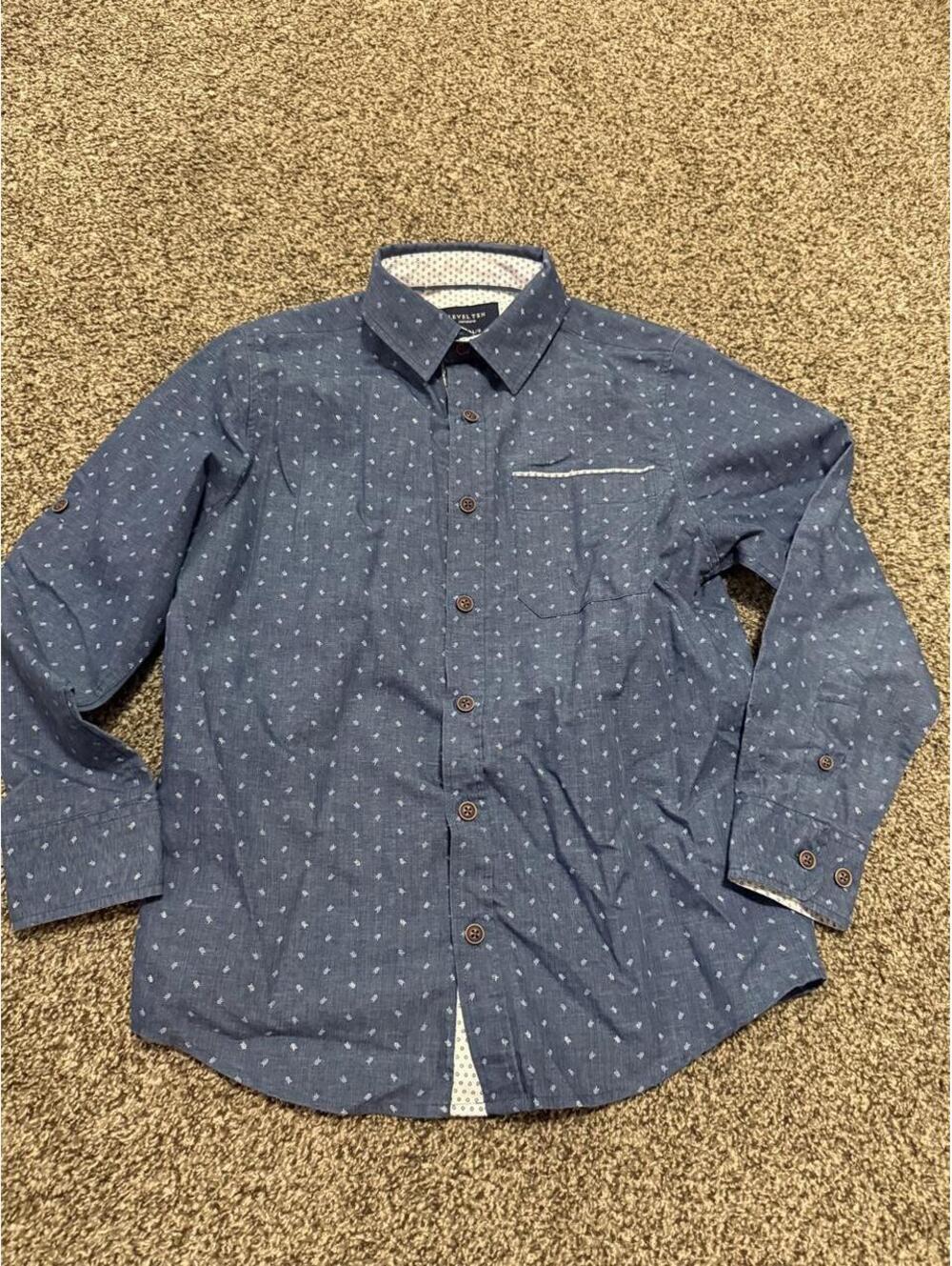 Levelwear Kid's Blue and Navy Shirt